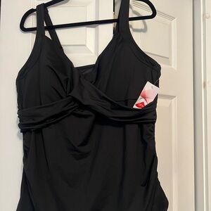 Lands’ End swim top